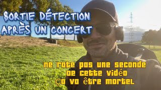 Détection des métaux après un concertdetección metálica después de un concierto [upl. by Anniroc]