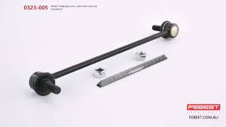 0323005 FRONT STABILIZER LINK  SWAY BAR LINK FOR CHEVROLET [upl. by Stevie]