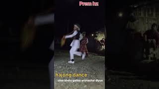 local hajong dance 2024 chorkhala gahonhajong dancenew hajong song2024 [upl. by Avenej164]