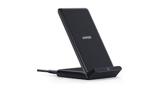 Review Anker Wireless Charger 313 Wireless Charger Stand QiCertified for iPhone 12 12 Pro Max [upl. by Aimar]