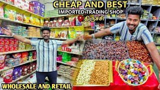 BEST Wholesale Dry fruits and Groceries shop in Trichy  VlogThamila [upl. by Gabrielli]