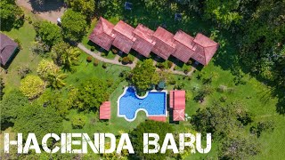 Hacienda Baru lodge Dominical Costa Rica  Cinematic drone [upl. by Trefor653]