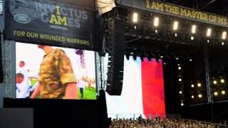 Invictus Games  cérémonie douverture à Londres [upl. by Slemmer]