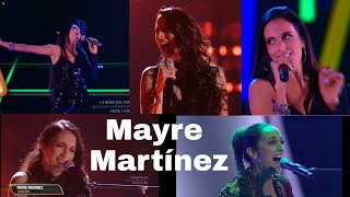 Mayre Martinez👑 Todas sus presentaciones en La Voz US 2019🎤🎶 [upl. by Cynde]