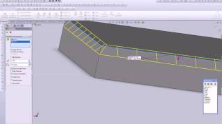 Solidworks Tutorial Using Features Chamfers and Fillets [upl. by Loftis]