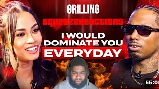 The tension is off the scale  Grilling with Castillo Squeeze Reaction [upl. by Enileve]