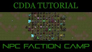 CDDA  Tutorial Lets Play 111  Checking Out the Evac Shelter Faction Camp [upl. by Annoerb125]