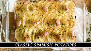 Classic Spanish Potatoes  Patatas Panaderas Recipe [upl. by Kahlil]