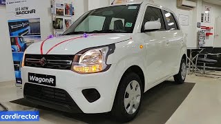 Maruti Suzuki WagonR VXi 2019  WagonR 2019 VXi 12  Interior and Exterior  Reallife Review [upl. by Atteynad]