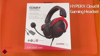 HyperX Cloud II Gaming Headset Unboxing [upl. by Elma]