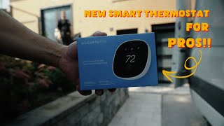 Unboxing the Ecobee Smart Thermostat Lite for Pro  The Future of Smart Home Comfort [upl. by Iclehc]