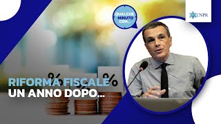 Alessandro Pratesi  Riforma fiscale un anno dopo… [upl. by Olifoet382]