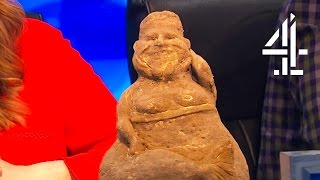 Sean Locks Mermaid Simon Cowell Sand Sculpture  8 Out Of 10 Cats Does Countdown [upl. by Kindig]