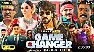 Game Changer Full Movie Hindi Dubbed 2024 South  Ram Charan Kiara Advani  Reviews amp Facts [upl. by Ariew959]