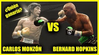 Bernard Hopkins vs Carlos Monzón ¿Quién Ganaría  Fantasy Fight  Historias del Pugilismo [upl. by Loggins]