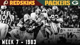 The Second Highest Scoring Monday Night Football Game EVER Redskins vs Packers 1983 [upl. by Falconer306]