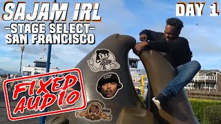 Sajam IRL FIXED AUDIO Stage Select  San Francisco  Day 1 Stream Highlights [upl. by Pega]