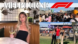 MELBOURNE VLOG  F1 Australian Grand Prix Clubbing amp Food  THERESATRENDS [upl. by Osborne]