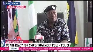 We Are Ready For For Abia Local Government Elections  Police [upl. by Amerigo]