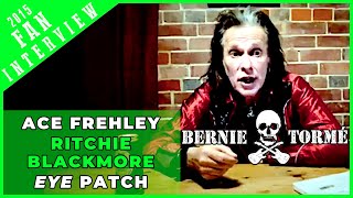 Bernie Torme answers fan questions part 1  Ace Frehely eye patch Ritchie Blackmore Frankenstrat [upl. by Airan447]