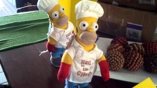 Homer Simpson Dancing Chef Duet [upl. by Ifen]