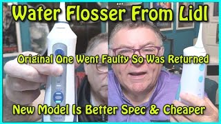 Nevadent Water Jet Flosser From Lidl New Model With Improvements [upl. by Solracnauj]