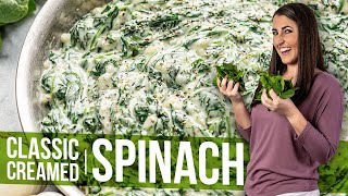 Classic Creamed Spinach [upl. by Chic]