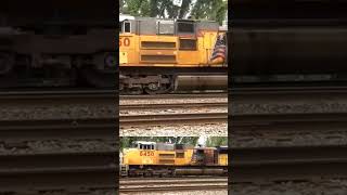 CSX switching out engine that exploded on military train part one [upl. by Yentirb942]