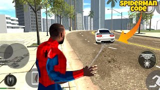 New SpiderMan cheat code Indian bike driving 3d New update in Hindi [upl. by Yenobe]