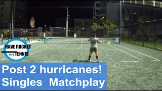 Post Hurricane Helene  Milton  Singles Matchplay [upl. by Emlyn449]