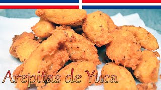 Cómo hacer Arepitas de Yuca y Anis  Cocinando con Yolanda [upl. by Yurik]