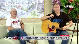 Andrei Păunescu în duel cu Cristi Dumitrașcu Promitem că nu o să fie un blat [upl. by Christiane]