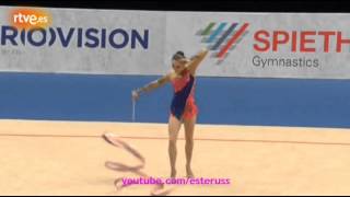 Silviya Miteva Ribbon Final  EC Vienna 2013 [upl. by Fai]