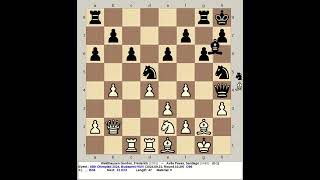 Waldhausen Gordon Frederick vs Avila Pavas Santiago  45th Chess Olympiad 2024 Budapest Hungary [upl. by Mode]