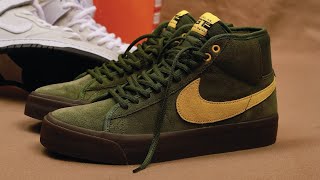 NikeSB AntiHero Skateboards  Blazer and Dunk High Comparison [upl. by Donica]