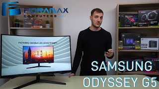 Olcsó Gamer Monitor a népnek A Samsung válaszolt íme az Odyssey G5  Foramax Computers [upl. by Uda]