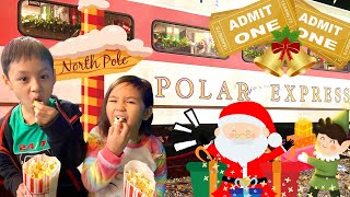 Polar Express Full Train Ride Experience  Whippany New Jersey [upl. by Arbed869]