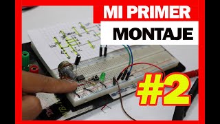 🤩como hacer un montaje en protoboard de circuito temporizador monoestable con 555 paso a paso [upl. by Mitch]