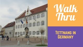 Walking Through Tettnang am Bodensee in GERMANY [upl. by Uot587]