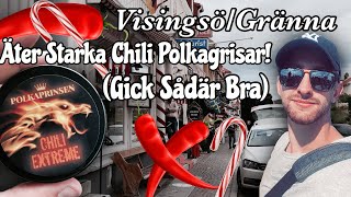 Äter Starka Chili Polkagrisar VisingsöGränna [upl. by Warp]