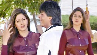 On The Sets Of Army 1996 Film  Sridevi  Shahrukh Khan  Flashback Video [upl. by Latoyia]