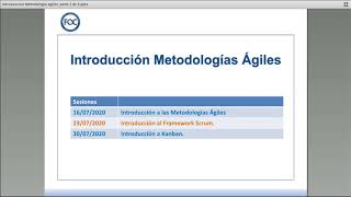 Introducción al Framework Scrum [upl. by Emiolhs]