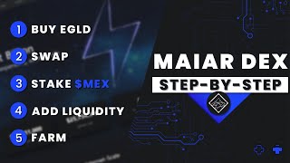 Maiar Exchange  Step by Step Guide [upl. by Shlomo24]