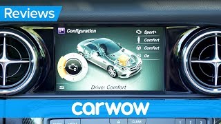 Mercedes SLC 2018 infotainment and interior review  Mat Watson Reviews [upl. by Kristyn]