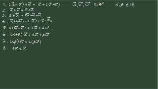 2 Propiedades de la suma de vectores y el producto por un escalar [upl. by Mitchell214]