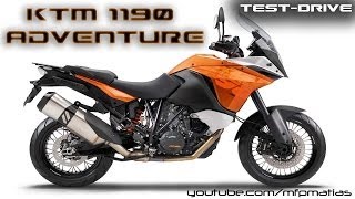 KTM 1190 ADVENTURE  Testdrive RAW [upl. by Tish916]