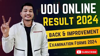 UOU BACK amp IMPROVEMENT FORM 2024  UOU LATEST RESULT 2024 RahulRawat20 [upl. by Datha]