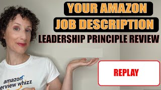 How To Find The Key Amazon Leadership Principles Hidden In Your Job Description [upl. by Jonas]