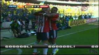 América vs Chivas Guadalajara 13 Jornada 14 Apertura 2011 Futbol Mexicano  Full Highlights [upl. by Eugilegna]