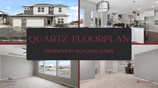 Lincoln NE Richland Homes Model Home Quartz Floorplan [upl. by Lamrert]